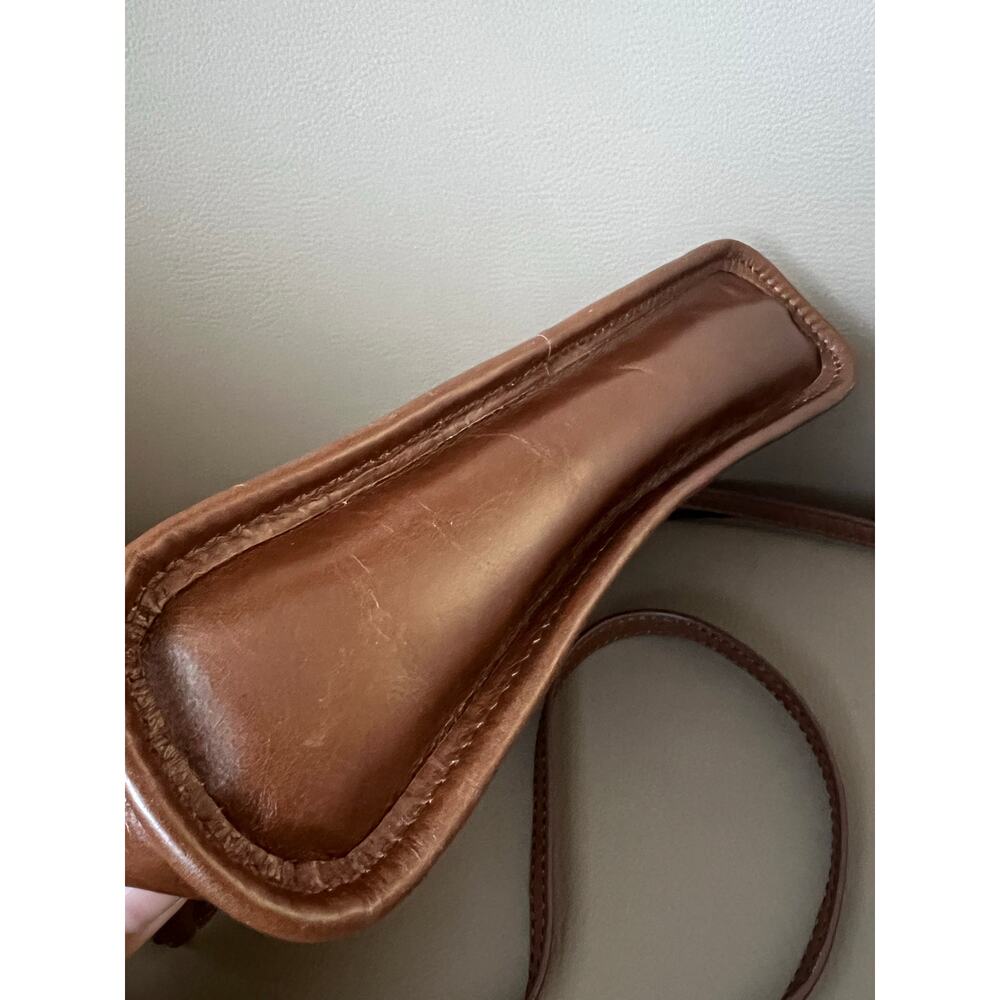Hobo International Bag CADENCE Leather Crossbody Small Purse Brown - Picture 4 of 9